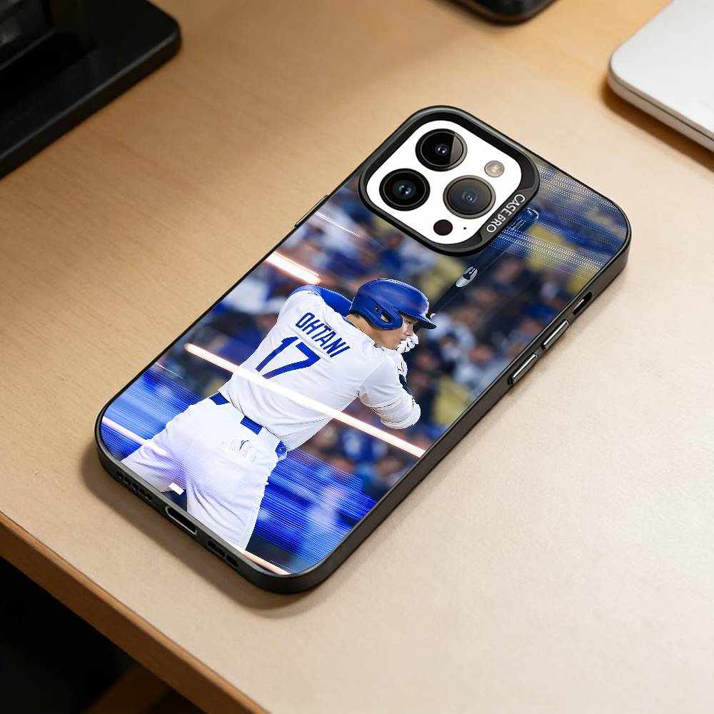 

MVP-Shohei Ohtani Phone Case For iPhone 17,16,15,14,13,12,11 Plus,Pro Max,XS,Colorful Silver Phone case Funda Cover iPhone16pro