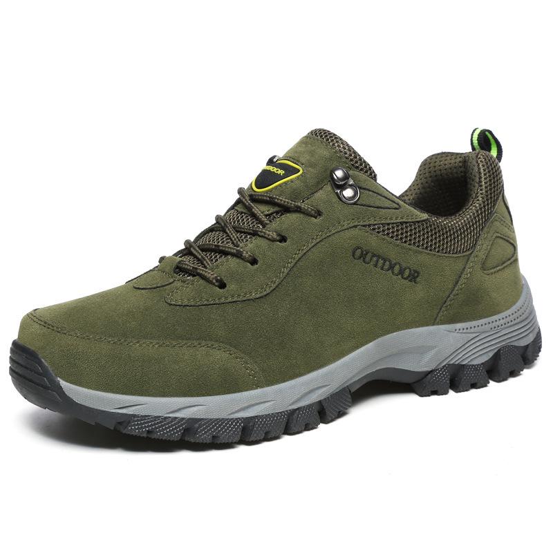 2023 Men's Comfort Outdoor Shoes: Korean Style, Wide Fit, Plus-Size, Ideal for Climbing, Travel, and Seniors