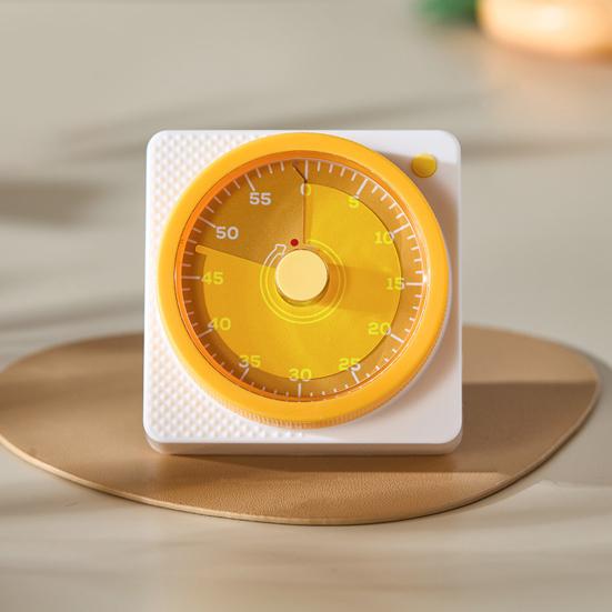 Mechanischer visueller Timer für Kinder zum Lernen Magnetischer Klassenzimmer-Timer Leises Lernen Küchenwerkzeuge Keine Batterie erforderlich Zeitmanagement-Tool