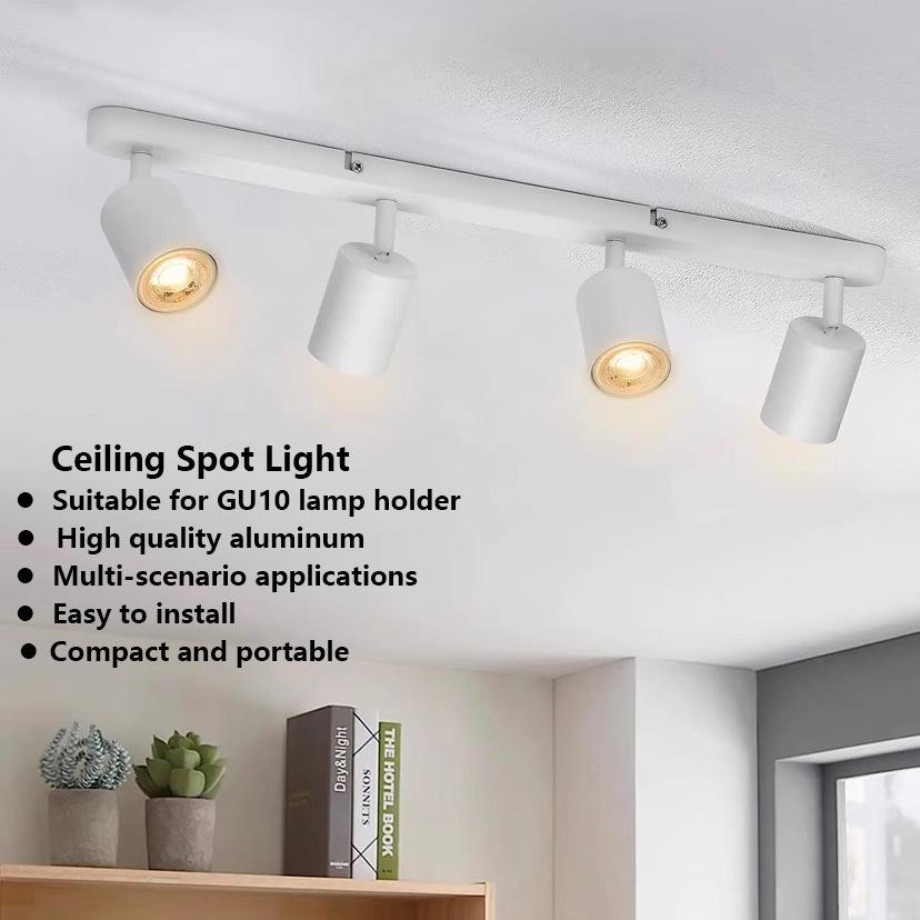 Nordic Rotatable GU10 Surface-Mounted Spotlight for Living Room Corridor