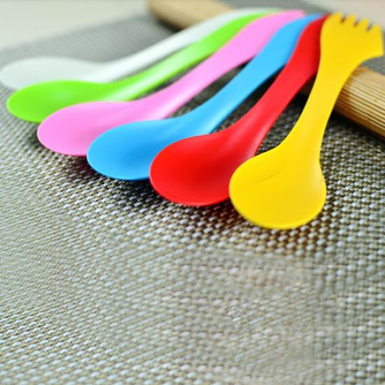 6 Pcs Spoon Fork Knife Cutlery Camping Hiking Spork Combo Travel Utensils