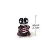 Mini Glass Animal Figurines Cute Snail Dolphin Octopus Whale Pig Cat Crab Duck Sea Turtle Rabbit Ghost Demon Hedgehog Ornaments