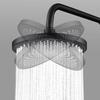 9-inch Large Pressurized Shower Head Internal Pressure Booster 360° Swivel Rain Shower Head Single Rain Fixed Big Panel Rainfall