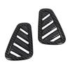 1Pair Dashboard Air Outlet Vent Cover Carbon Fiber Pattern Dashboard Side Air Vent Cover Replacement for Benz A‑Class