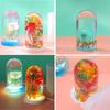 Light Resin Silicone Molds Cylinder Light Resin Mould for DIY Desktop Ornament Table Lamp Table Candle Home Decorations