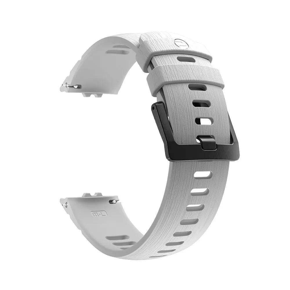 Polar Street X smartwatch band silicone white S-L