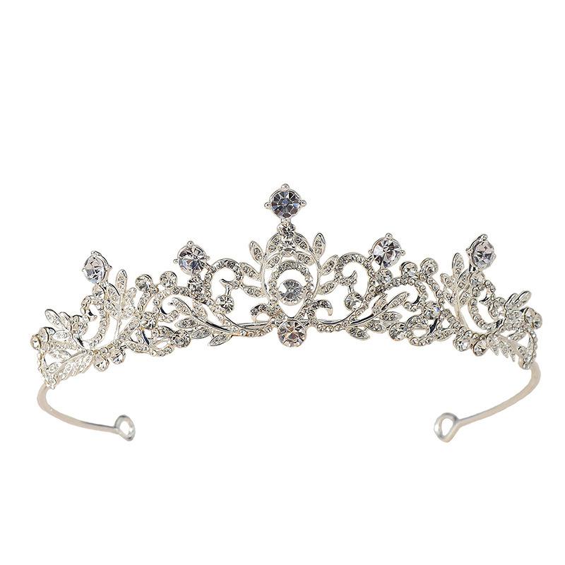 

Корона из сплава в корейском стиле, простая повязка на голову для свадебного банкета и свадебного платья, повязка на голову, аксессуары для волос, свадебные аксессуары для невесты