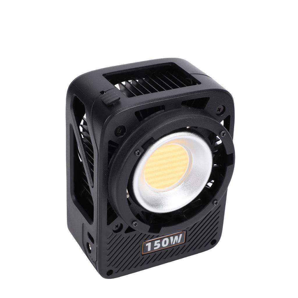 150W COB LED Video Light APP Control 13300lux 2700K 6500K Bi Color Camera Light with Reflector for Photography