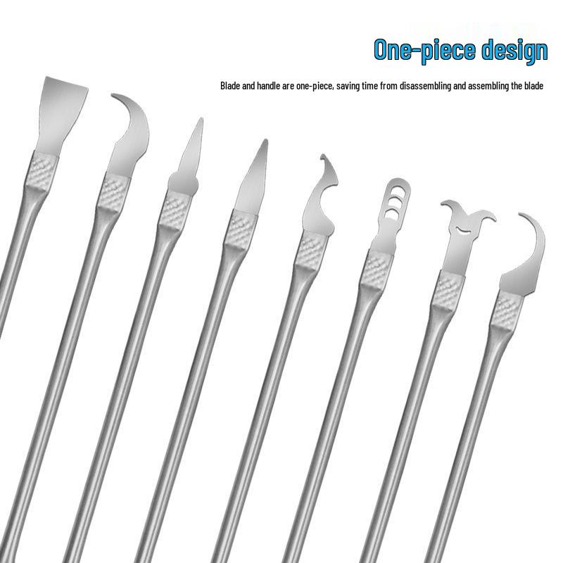 8-Piece CPU Repair and Disassembly Tool Set with Glue Removal Knives