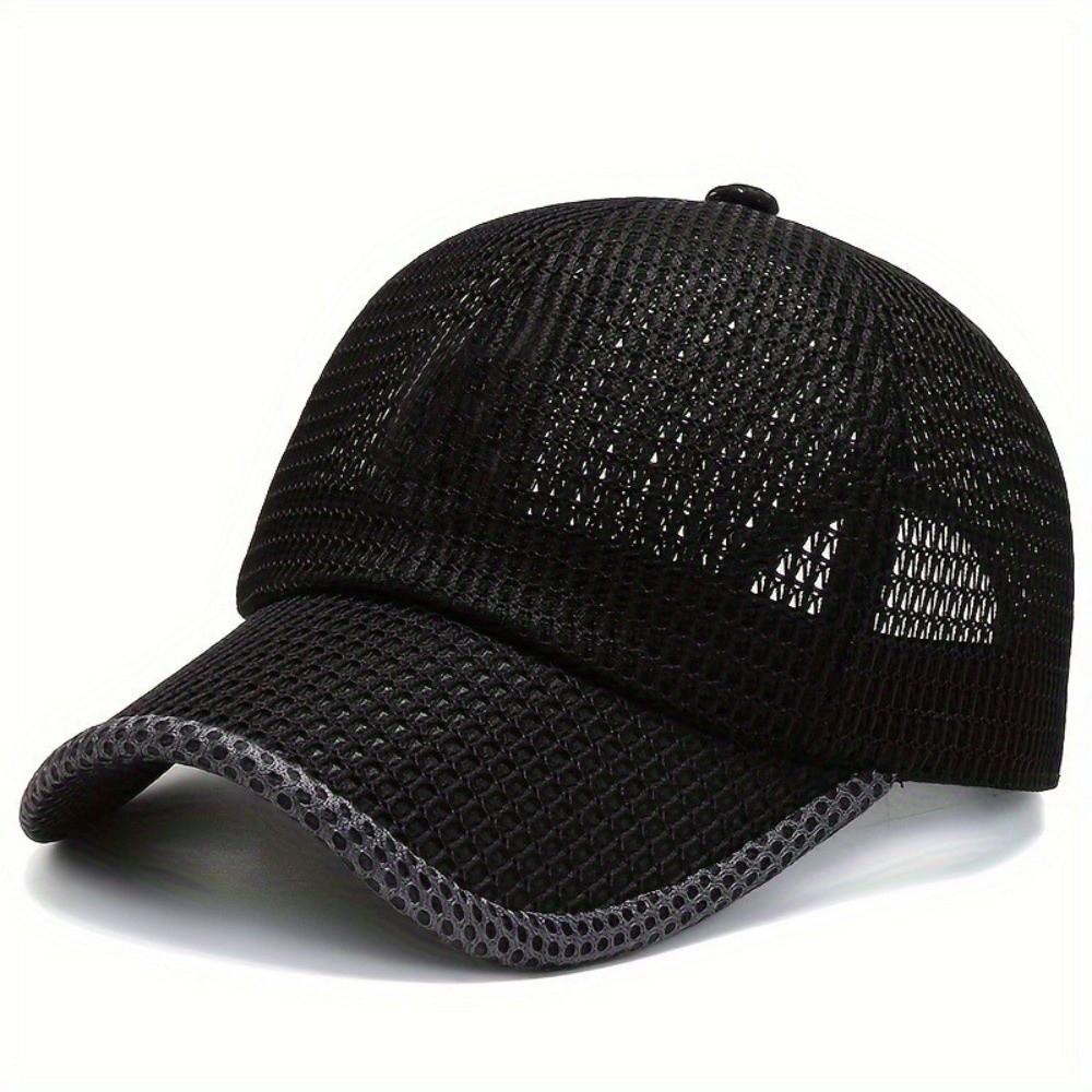 Adjustable Summer Baseball Cap Quick Dry Sunscreen Hats  For Man Women Unisex