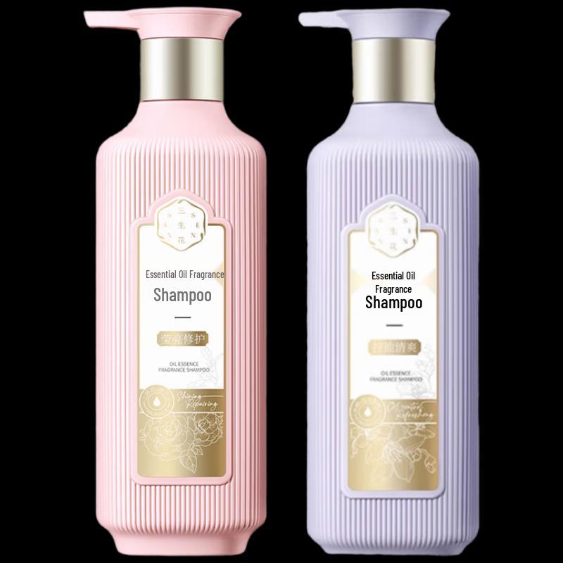 Sansheng Flower Essential Oil Scented Shampoo Set
