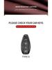 Premium Leather Key Case for Hongqi H5 PHEV - Original Interior Style