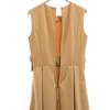 FOXEY NEW YORK Made In Japan No Sleeve One Piece 40 Beige Women Used