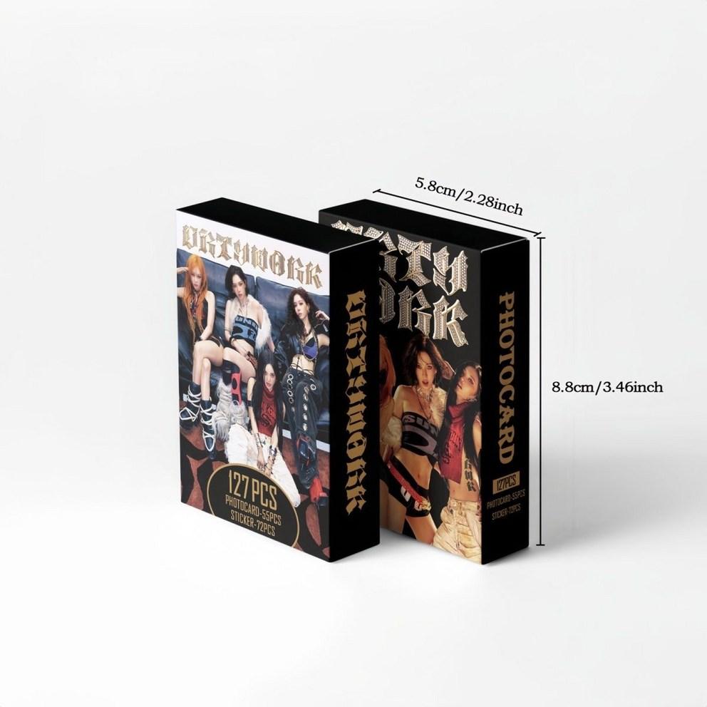 Aespa photocard aespa album Dirty Work photocard 127 sztuk gadżety idola Karina NINGNING