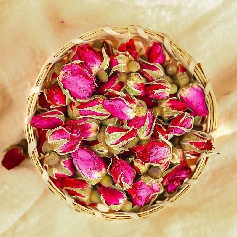 High-quality Green-calyx Plum Blossom & Rose & Jasmine Health Tea