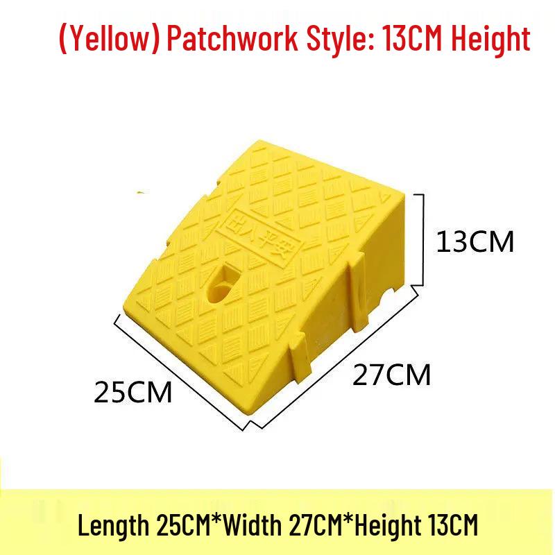 Plastic Car Curb Ramp Threshold Mat for Road Climbing