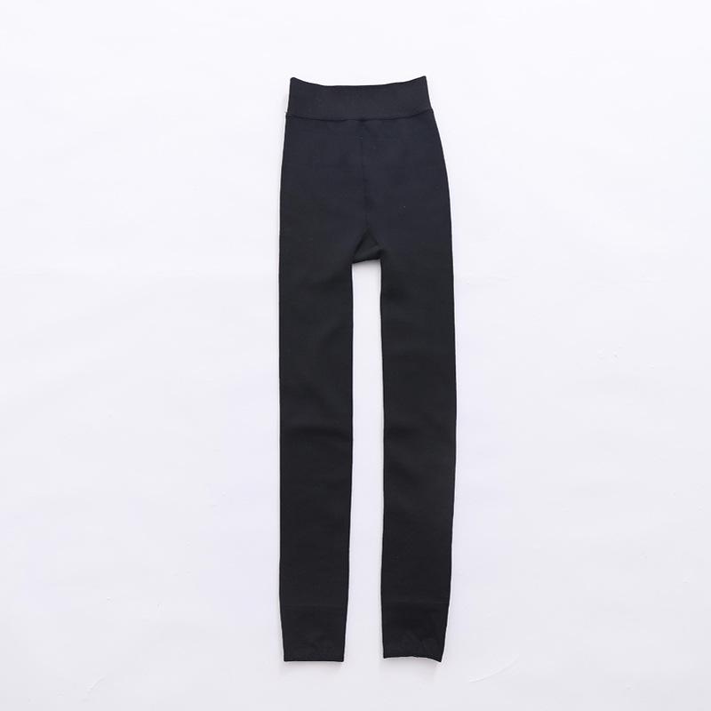 Women's Warm Skin-Tone Velvet-Enhanced Leggings