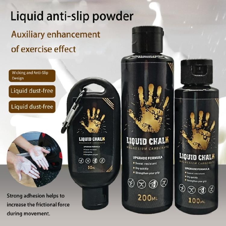 Liquid Chalks Gym Grip Enhancer Solution Gym Body Bouldering Antislip Fluid Quick Drying Long Lasting Gel for Lifting