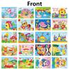 Cartoon Mosaic Diamond Paste Painting Back Can Colored Handmade Material DIY Crystal Paste Drawing Children Puzzle Gift JXB