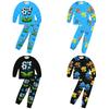 81249 Kinder Jungen Mädchen Steal a Brainrot 67 Print T-Shirt Top Pants Trousers Pyjamas Sleeping Sleepwear Sets