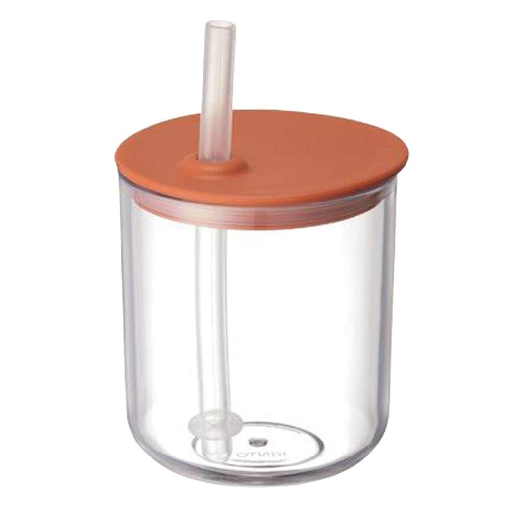 KINTO BONBO Straw Cup 200ml Orange Dishwasher Baby 26382 (Kids/Baby, Safe, Gift, Shower)