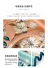 100% Mulberry Silk Printed Square Towel Scarf for Women