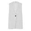Edited Womens/Ladies Cotton Linen Waistcoat