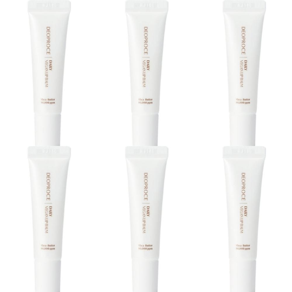 Deoproce Daily Vegan Lip Balm 10g*2Pcs/4Pcs/6Pcs/8Pcs/10Pcs