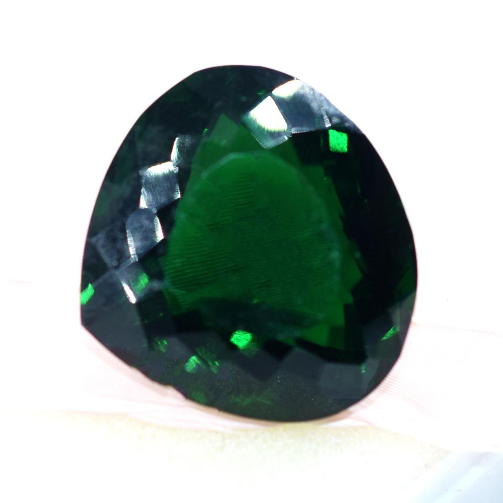 Natural Green Brazilian Topaz 57ct Pear Cut Certified Loose Gemstone