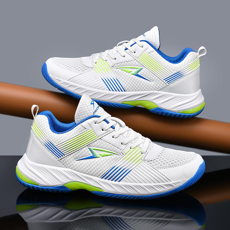 Breathable Mesh Tennis Training Shoes Men Women Cushion Non-slip Sneakers Outdoor Badminton Shoes Comfortable Table Tennis Shoes