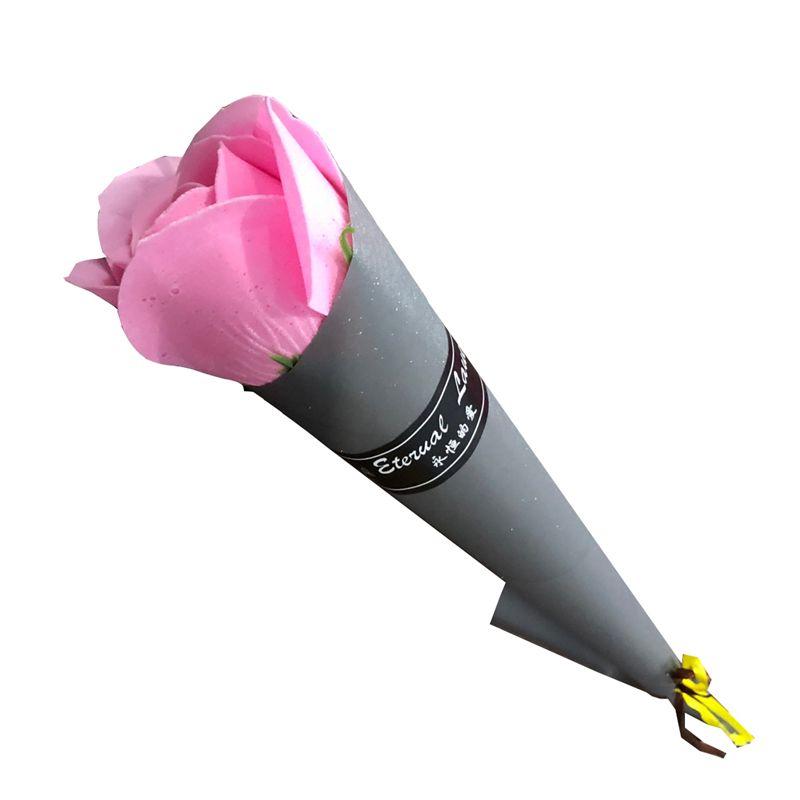 Artificial Soap Rose Flower Eternal Single Bouquet Home Party Wedding Gift Decor