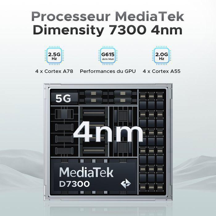 DOOGEE Blade GT ULTRA 5G Smartphone Robuste 36Go+512Go 6.72" Écran 120Hz Android 14 100MP,Telephone portable Dual SIM WIFI6 NFC