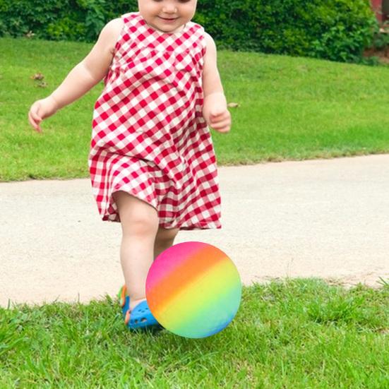Spielplatzball Bunt Bruchfest Aufblasbar Hüpfend Rutschfeste Oberfläche Spielzeug Verdickt