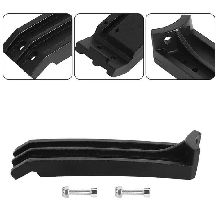 Aluminum Alloys Rear Mudguard Installation Bracket for 5 8 10 Series Electric Scooter Rear Mud Guard Fixing Arm