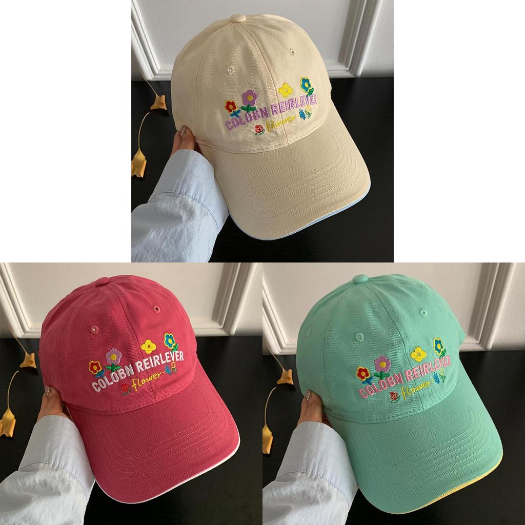 Brand Cotton Embroidered Baseball Cap With Sunshade For Casual Outdoor Wear