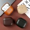 Earphone Case for Airpods Pro 2 3 Pro3 Pro2 for Airpods 4 Wireless Bluetooth Biobased Eco-Friendly Leather Hard Headphone Box