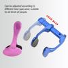 Nonslip Swimming Nose Plug Diving Nose Clip with AntiDrop Lanyard Adults Nose Protector Swimming Training Accessories