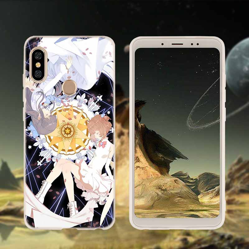 

Мягкий силиконовый чехол Sakura Card Captor Cardcap для Xiaomi Redmi Note 10 11 9 8 7 Pro Max 11S 10S 9S 8T 4G Cover Redmi Note 5Pro