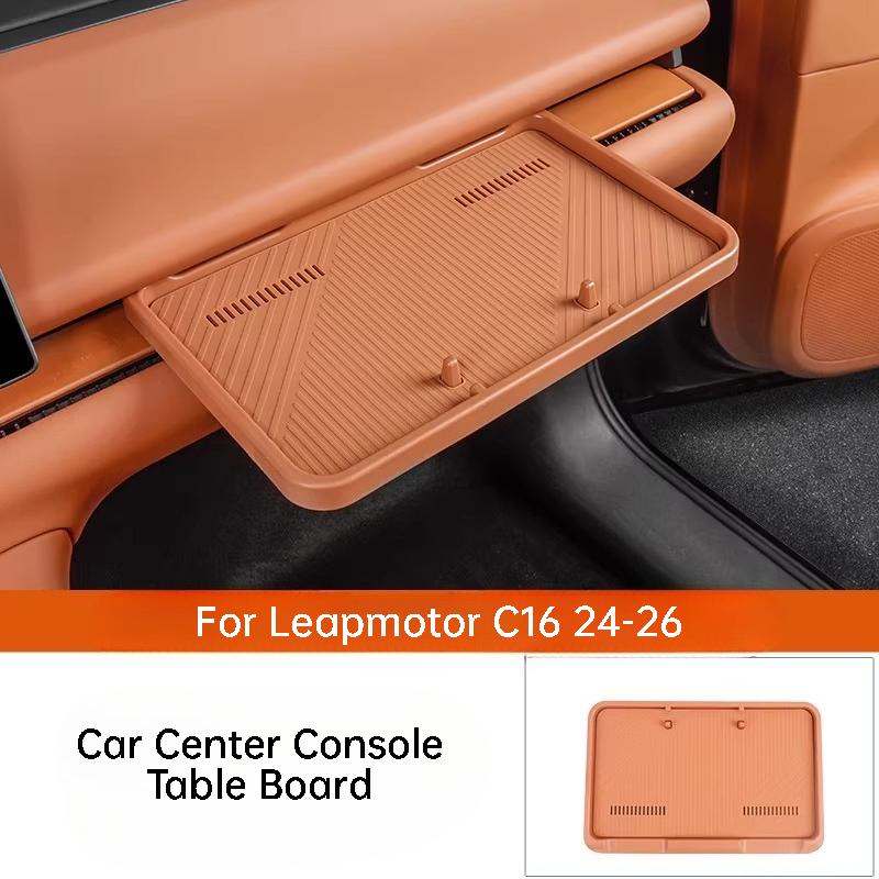 For Leapmotor C10 C16 C11 24-26 Car Center Console Table Board Scratch Resistant Co Pilot Storage Organization Table Accessories