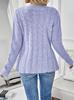 Elegant Waist-Cinching Long Sleeve Knitted Cardigan – Women's Spring/Autumn Stylish Sweater Top