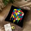 Game RRubik CCube Pillow Case Living Room Accent Couch Back Support Square Lounge Restful Nap Companion ?