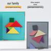 Children's Magnetic Tangram Puzzle Board: Early Education & Development Toy for Toddlers and Elementary Students