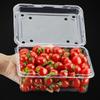 Contenants alimentaires rectangulaires en plastique jetables