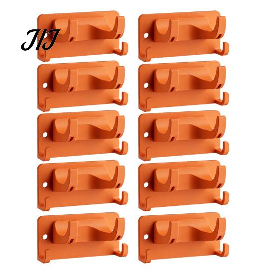 Wall Mounted Organizer for Hammers Mount Garage Tool Organizer, Heavy Duty ABS Compact Storage Bracket, Weather Space Saving Hooks Resistant
