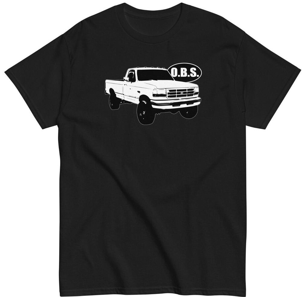 Ford OBS T-Shirt Mens Single Cab F250 Shirt 7.3 Powerstroke Or Gasser Tee Unisex T-Shirt L