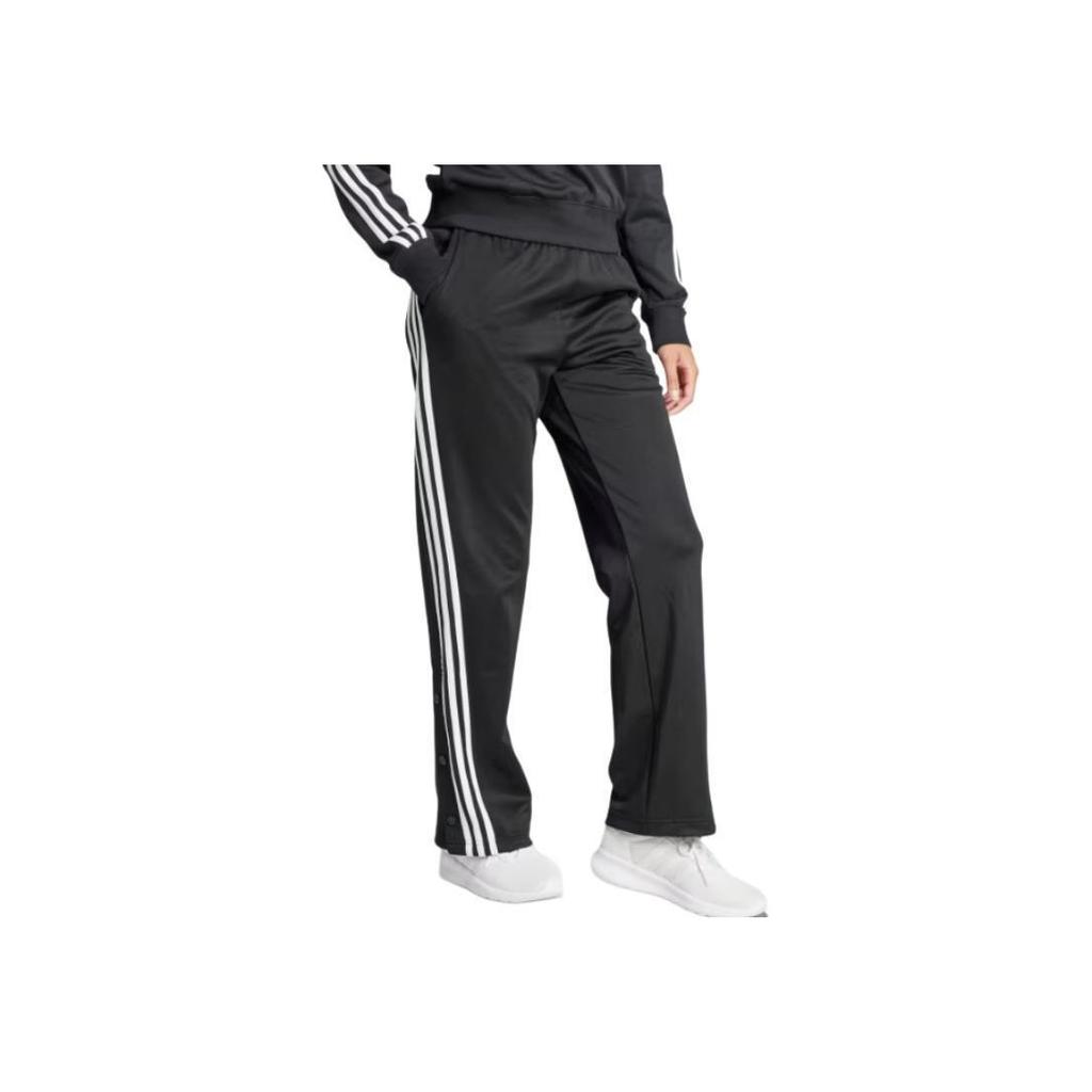 adidas Three Stripe Brand Design Retro Training Mid Waist Casual Pants Women Pants IN1833