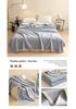 Class A Pure Cotton Three-Layer Gauze Blanket: Summer Cool, All-Season Jacquard Nap & Air Conditioning Quilt
