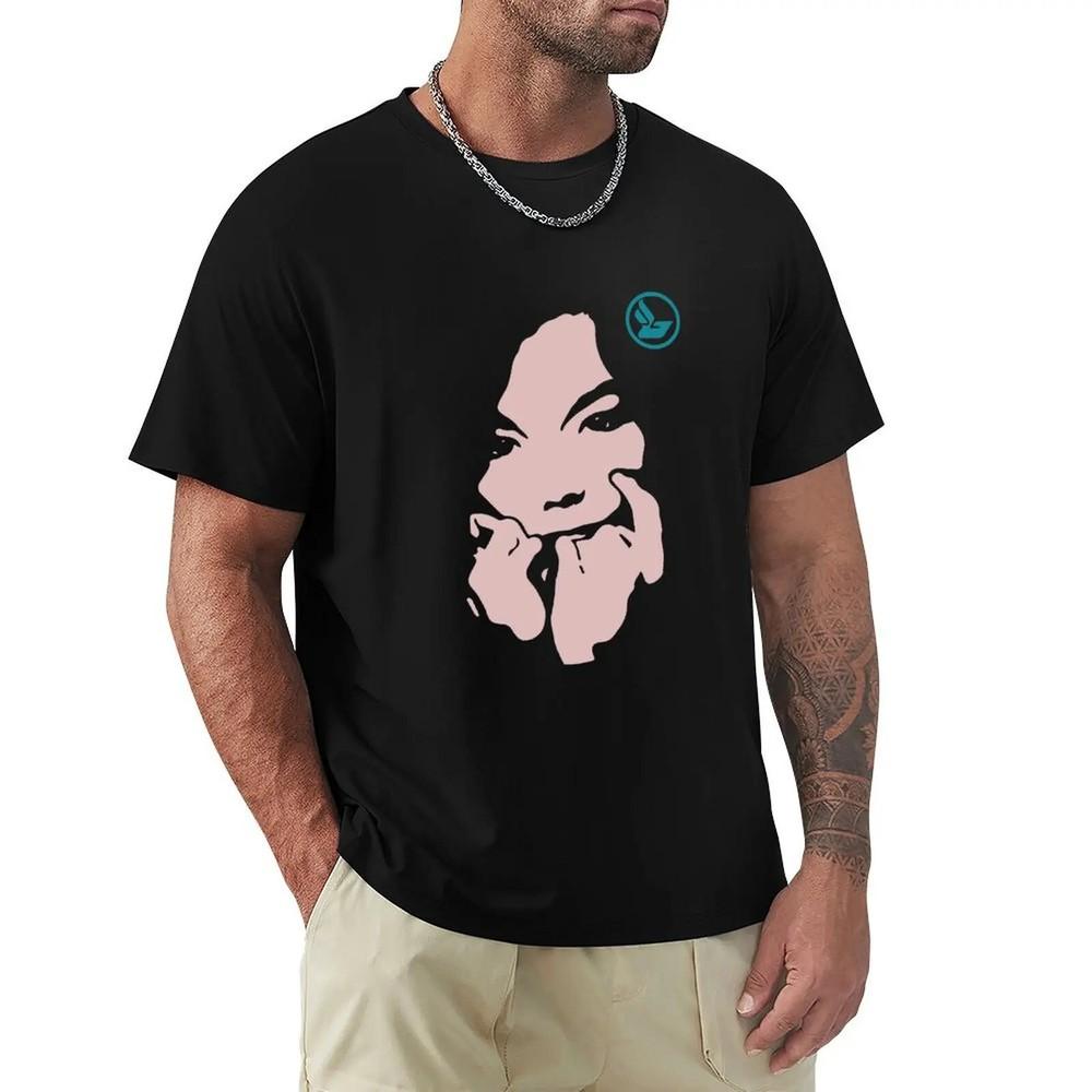 BJORK Pink Logo TShirt M6XL Unisex T-Shirt S