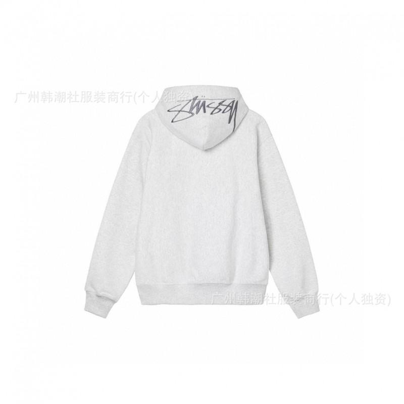 Mens Oversized Hooded Sweatshirt With Embroidered Letter Appliqu Cotton Fleece-Lined Streetwear Fall
