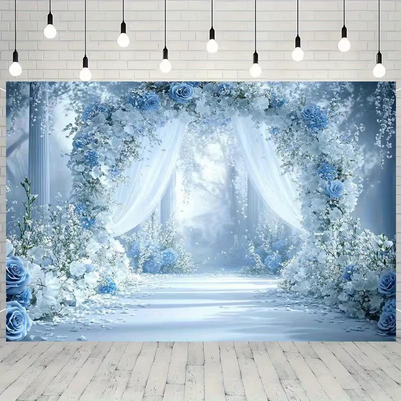 

2D School Study Banner Chalkboard with Books and Stationery Party Photo Booth 47.2x31.5inch/120*80cm